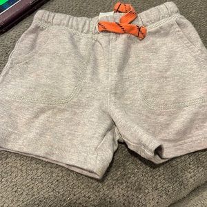 Boys gray cotton shorts size 18 months